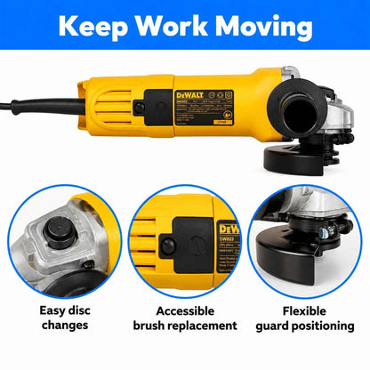 Dewalt Heavy Duty Angle Grinder DW803- IN (100mm)