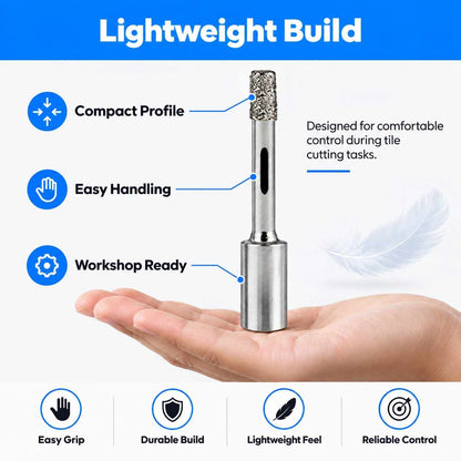 Implemental Diamond Core Bit Tile Cutter Threaded - 1