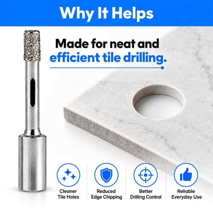 Implemental Diamond Core Bit Tile Cutter Threaded - 1