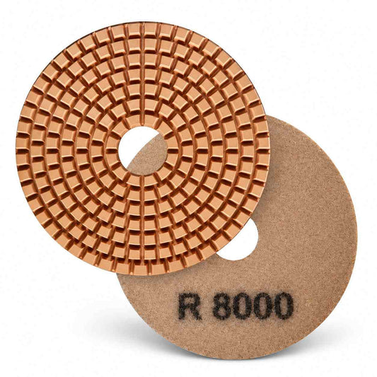 Diamond Polishing Pad for Granite Marble Stone-4 Inch (Bati) Pack of 2