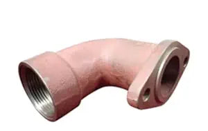 Diesel Engine Air Silencer Bend, Red, TV-1 Model