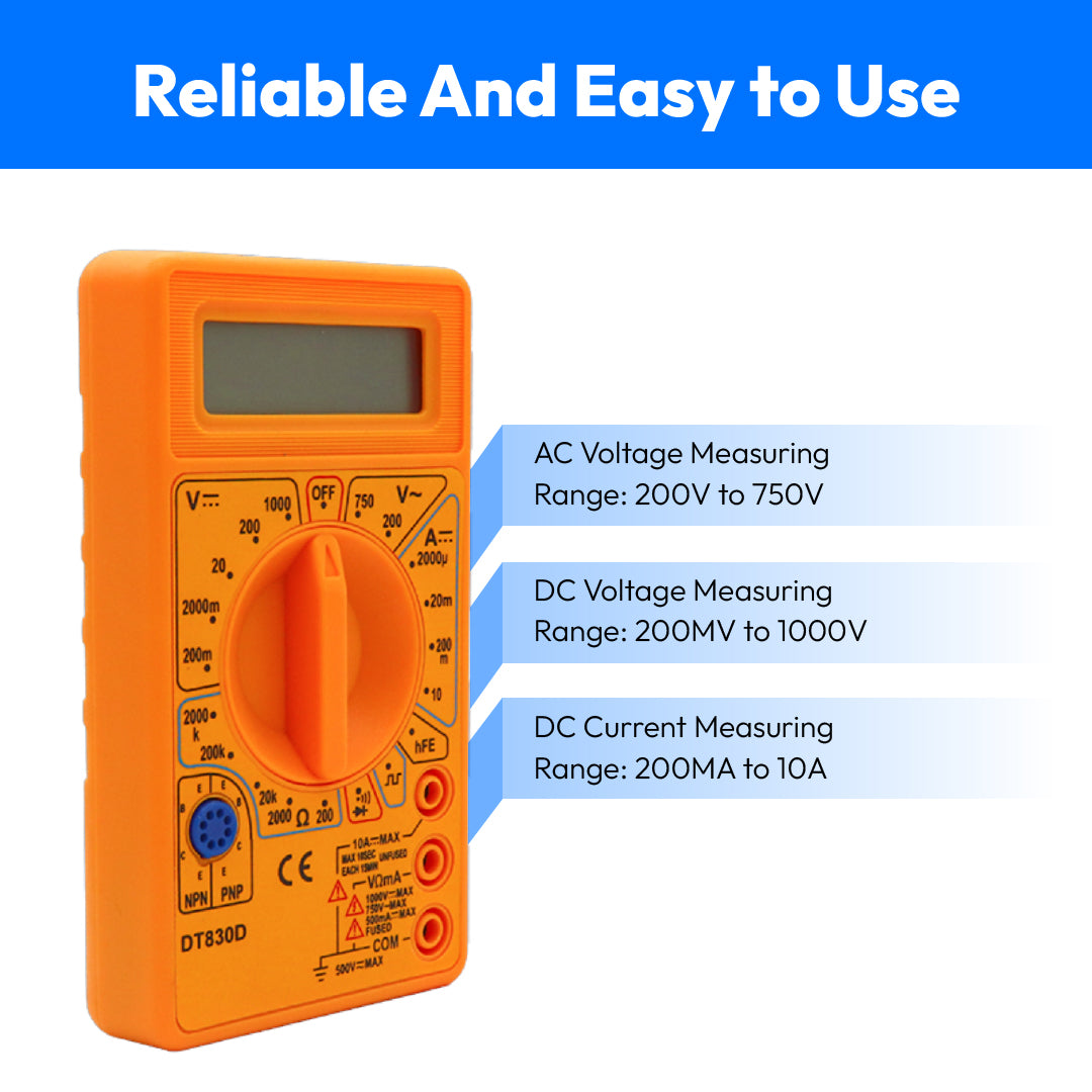 Unity LCD Display Digital Multimeter