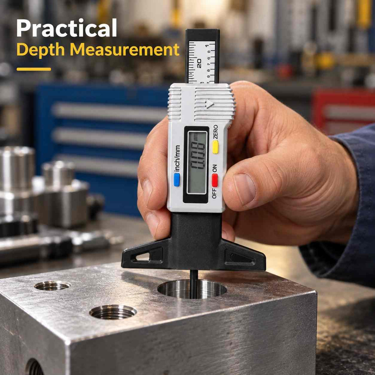 Implemental Digital Depth Gauge - 1