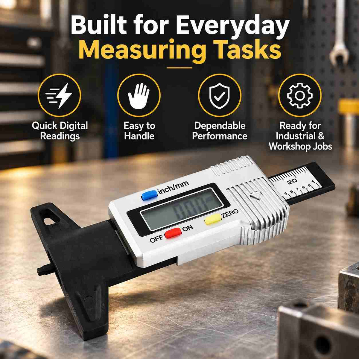 Implemental Digital Depth Gauge - 1
