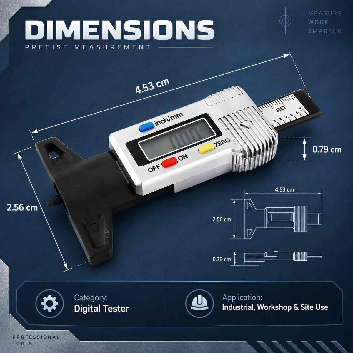 Implemental Digital Depth Gauge - 1