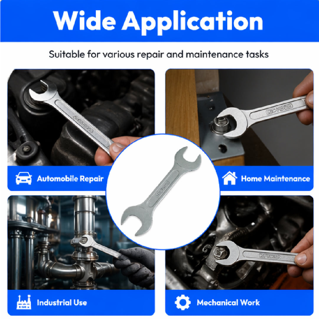 Double Open End Spanner Key chabbi-Set of 8