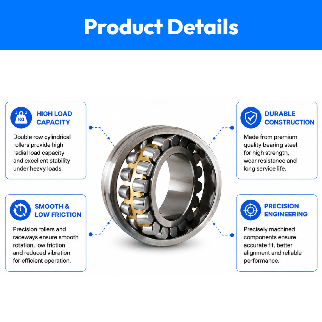 Double Roller Bearing - 22215