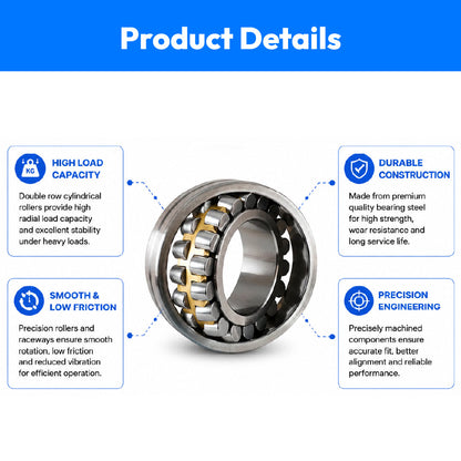 Double Roller Bearing - 22215