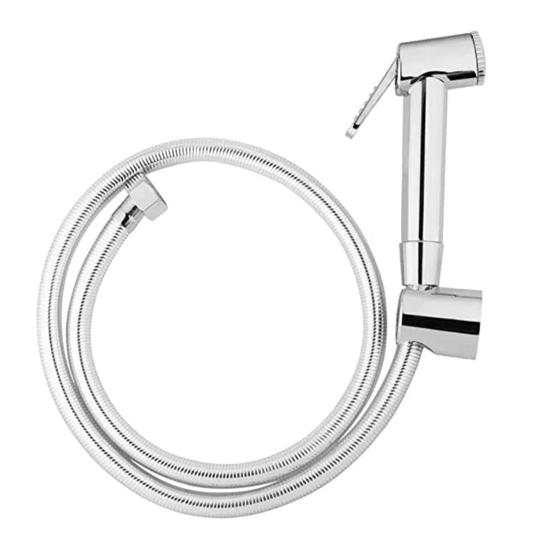 S.S Faucet ABS Body with Wall Hook-1Mtr