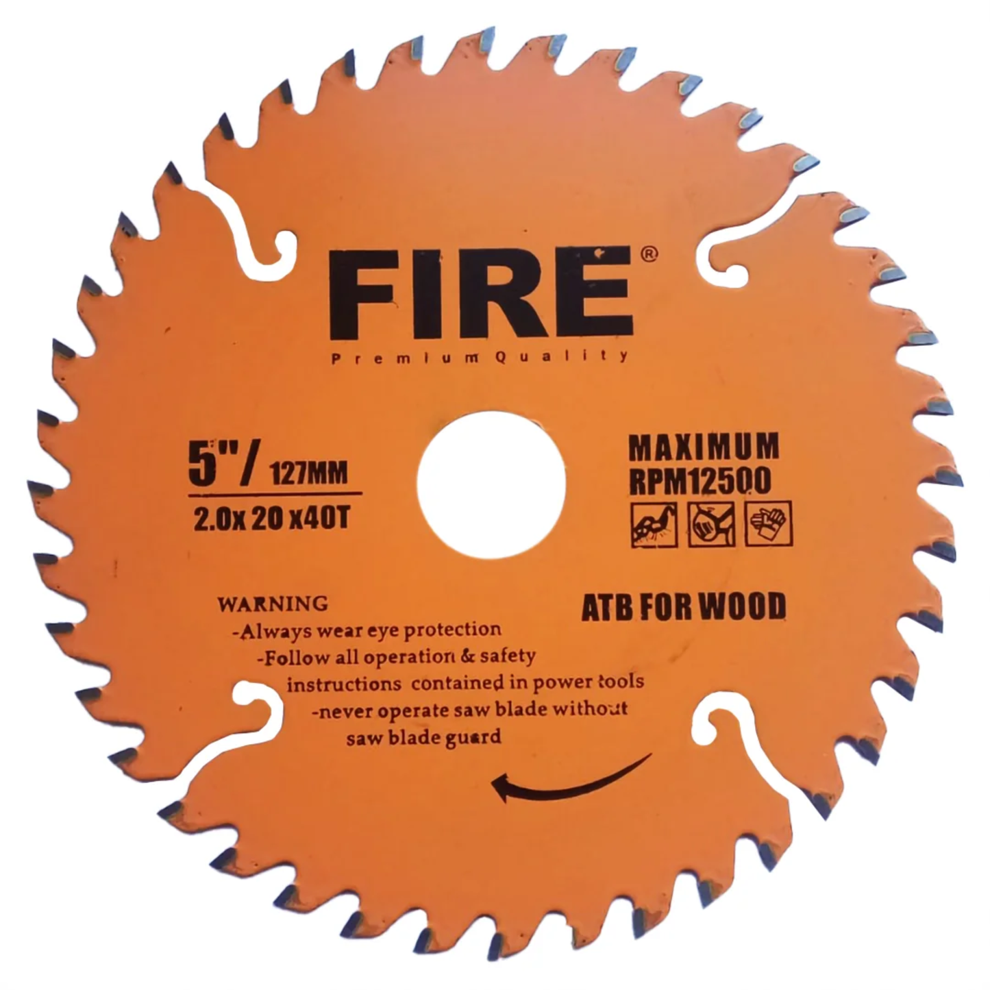 Fire Circular Saw Blade TCT ATB For Wood