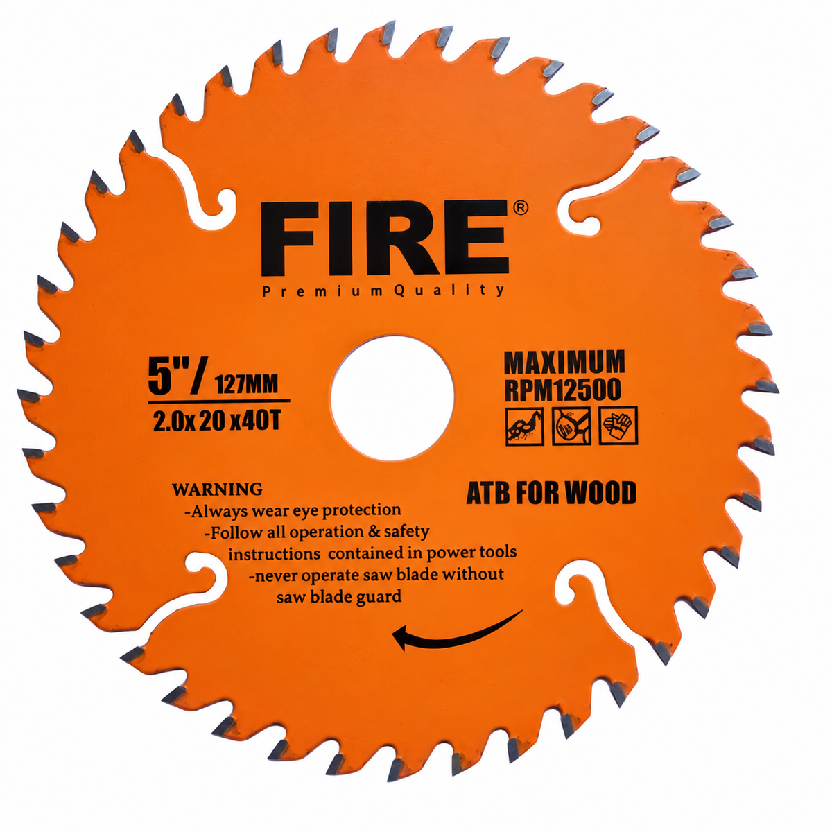 Fire Circular Saw Blade TCT ATB For Wood