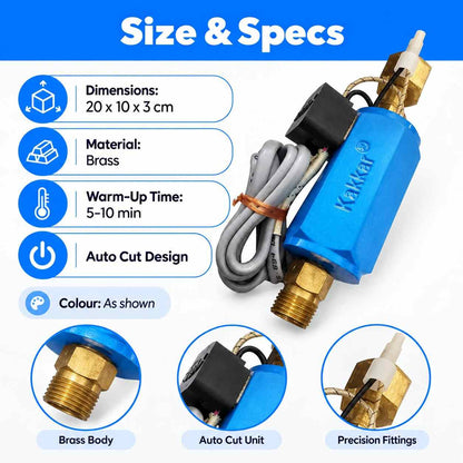Fireweld Co-2 Heater Auto Cut Brass Body