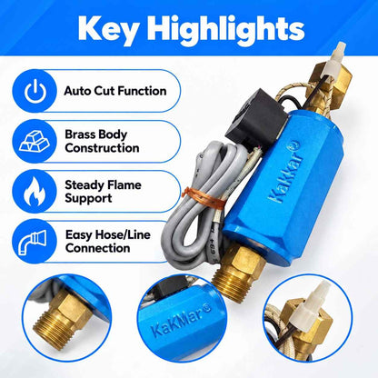 Fireweld Co-2 Heater Auto Cut Brass Body