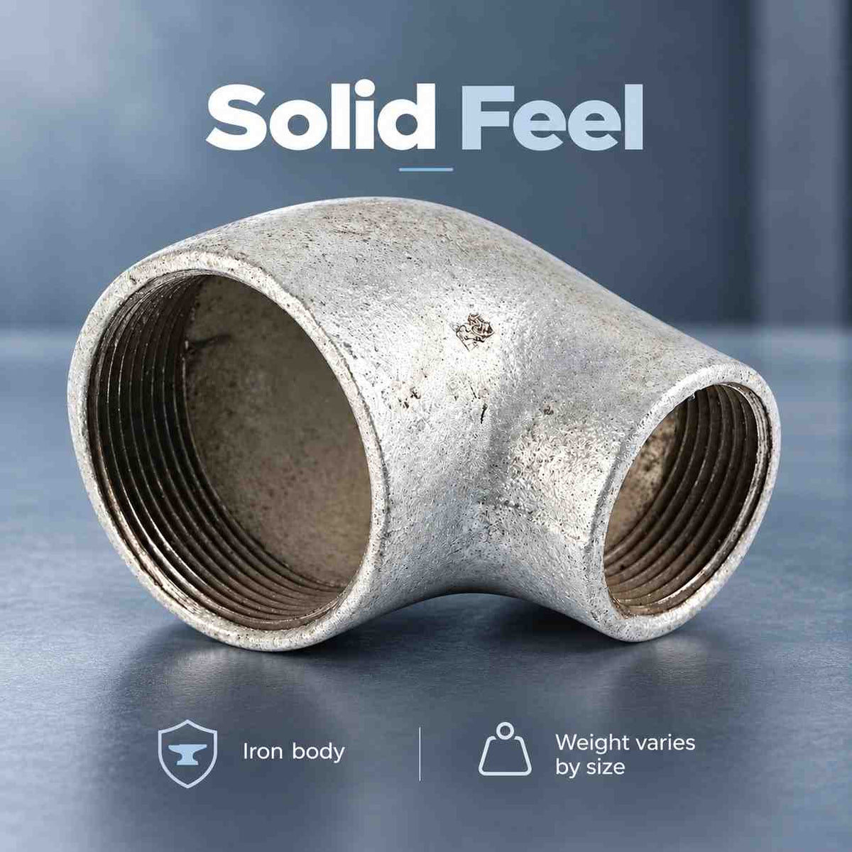 Implemental GI Reducer Elbow For Plumbing Use - 1