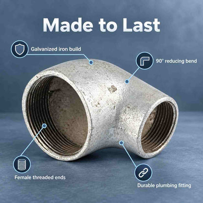 Implemental GI Reducer Elbow For Plumbing Use - 1