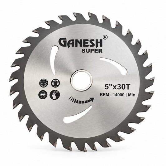 Ganesh Super Saw Blade 5" x 30T - 14000RPM