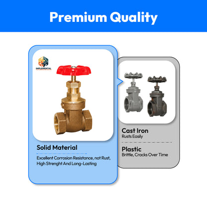 DRP Gun Metal Fullway Gate Valve Pegular Type