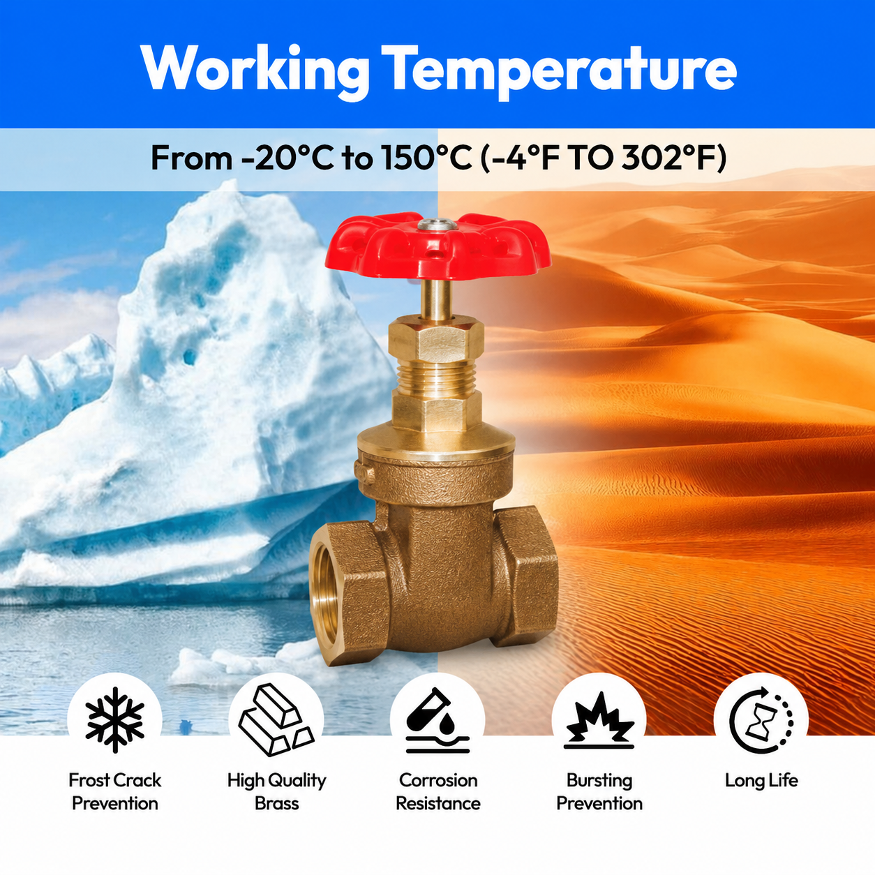 DRP Gun Metal Fullway Gate Valve Pegular Type