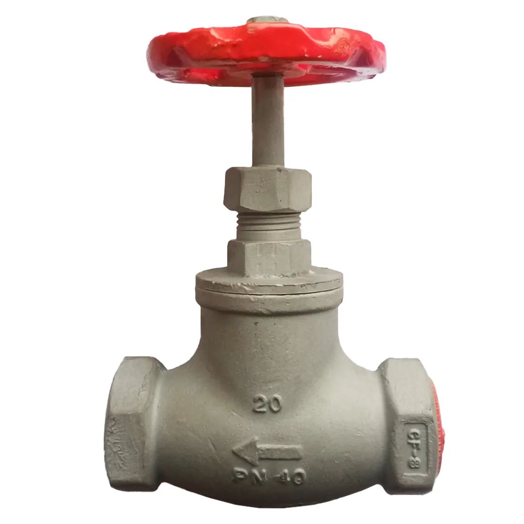 DRP S.S Globe Steam Valve CF-8- 20 MM
