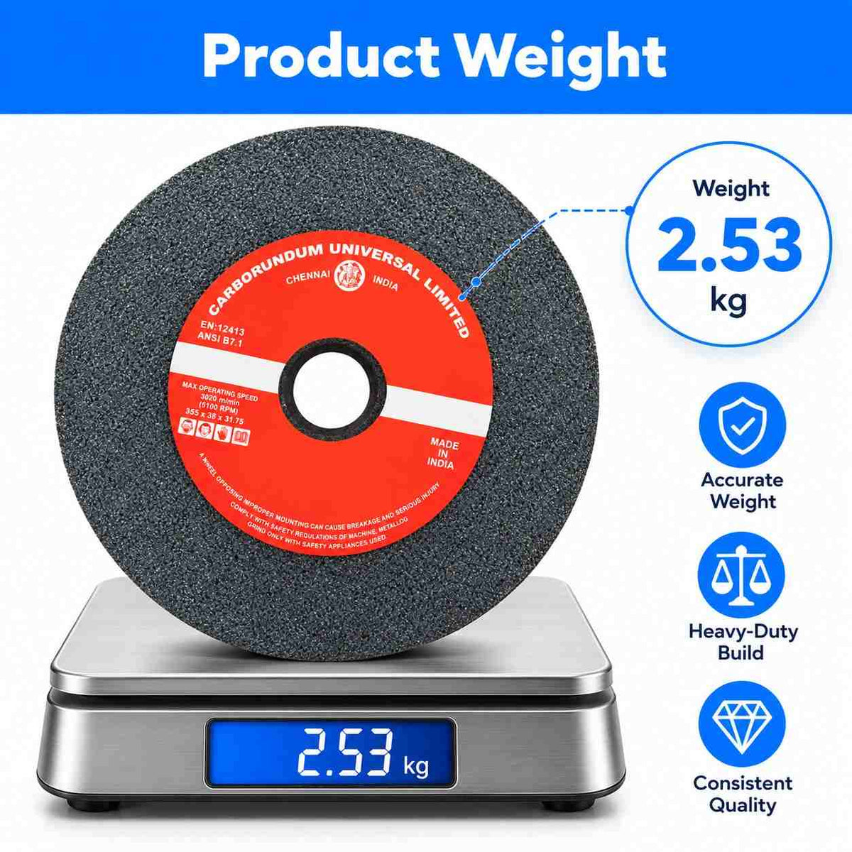 Grinding Wheel-8 Inch