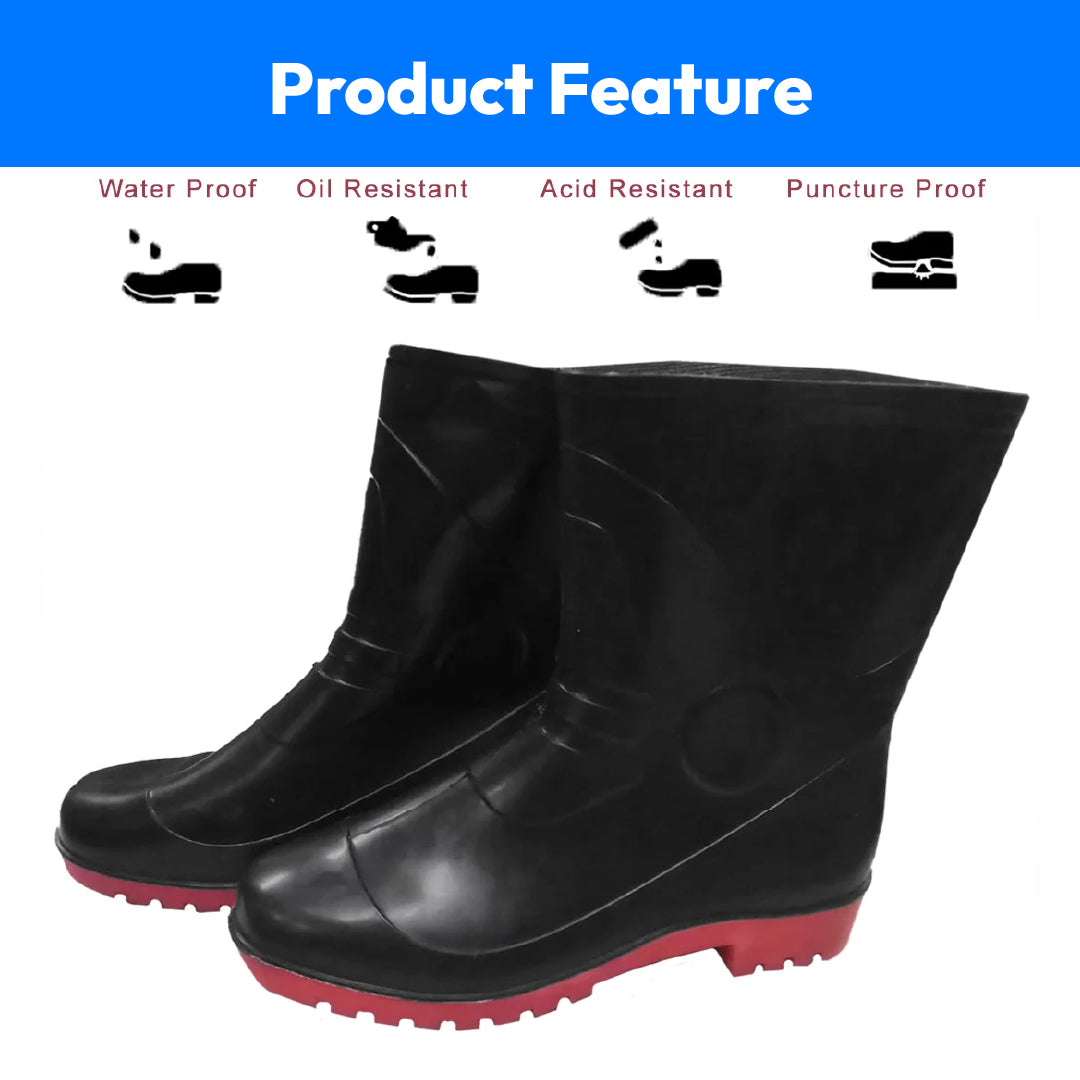 Fortune Mens Safety Gumboot