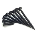 Black Drywall Gypsum Screws - Pack of 100pcs