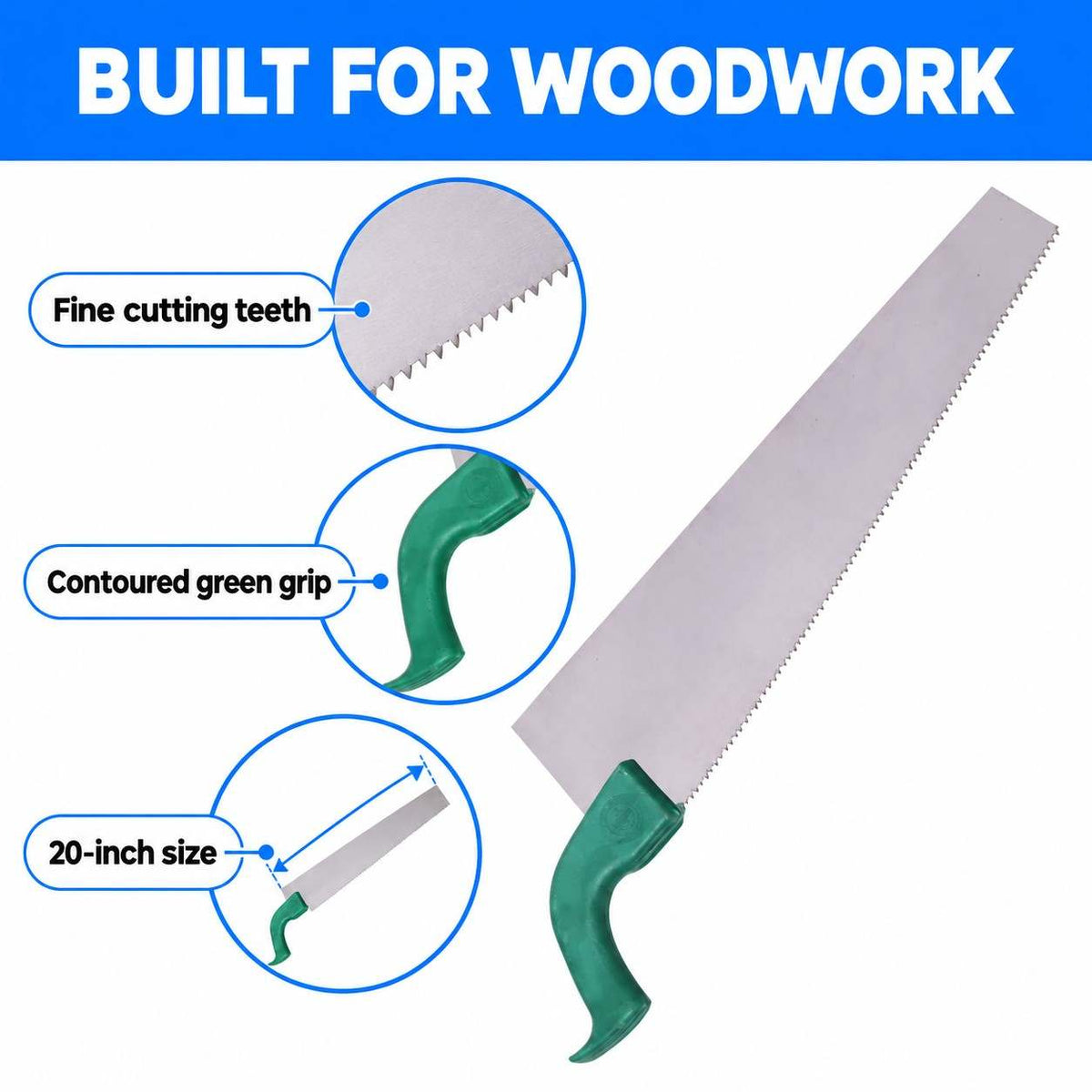 HandSaw For Plywood & Wood Cutting-20 Inch(Aari)