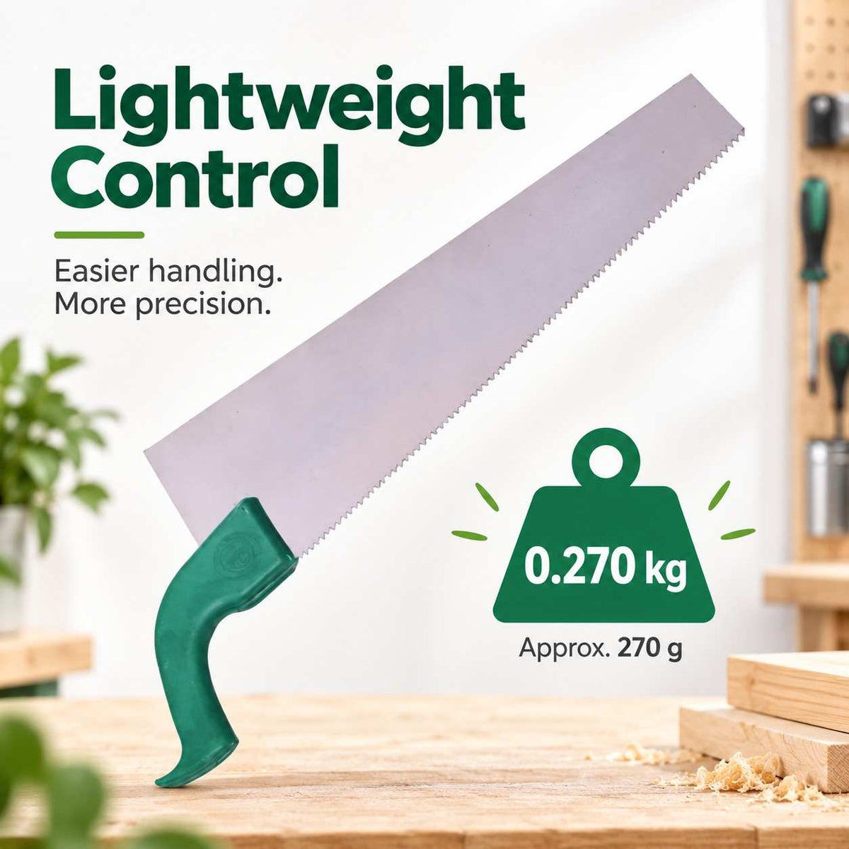 Implemental HandSaw For Plywood & Wood Cutting-20 Inch(Aari) - 1