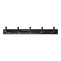 Metal 5 Hook Door-Wall Cloth Hanger with Screws-Set of 2