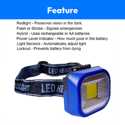 Camping Trekking Jogging Headlight Cycling
