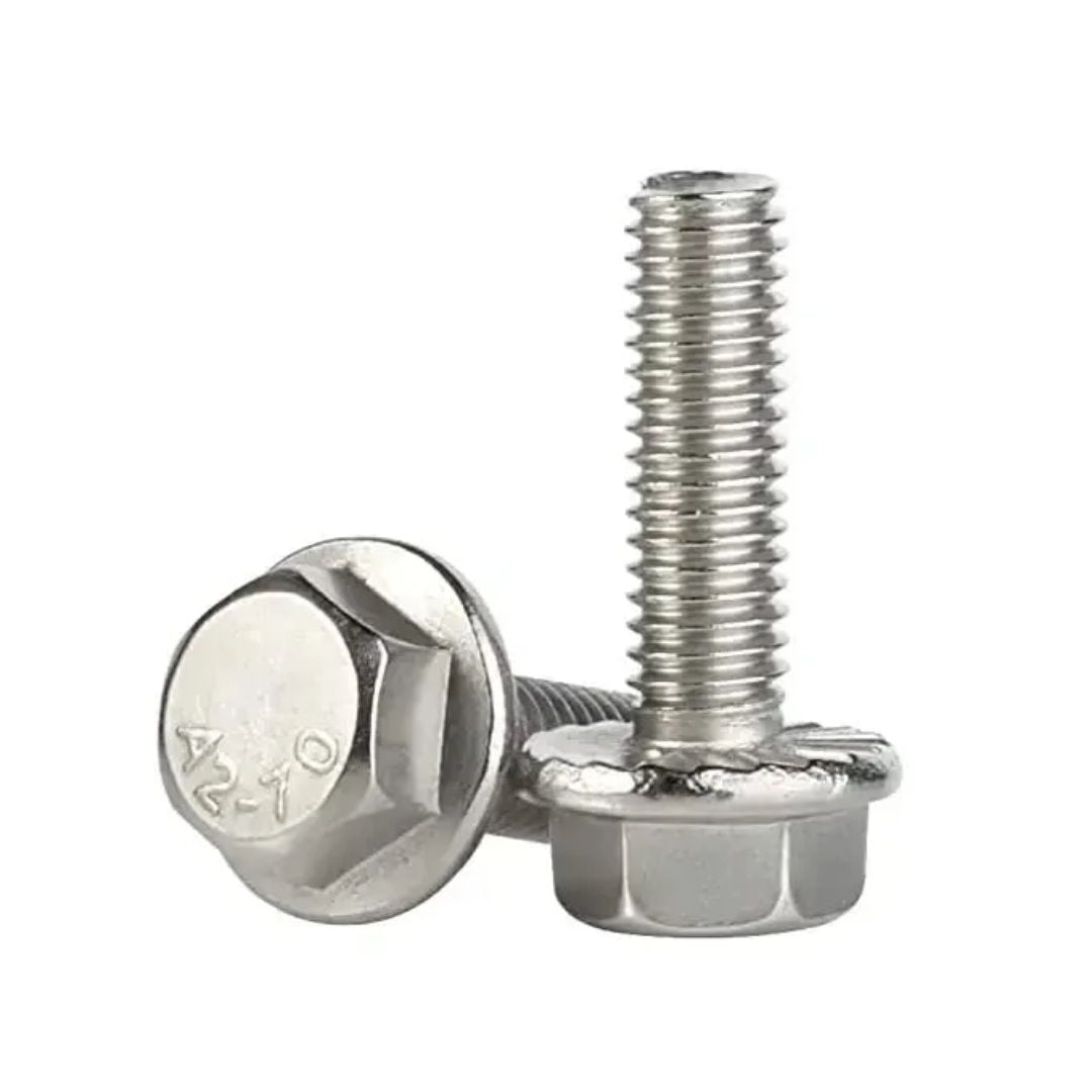 Flanged Hex Bolts-Pack of 50