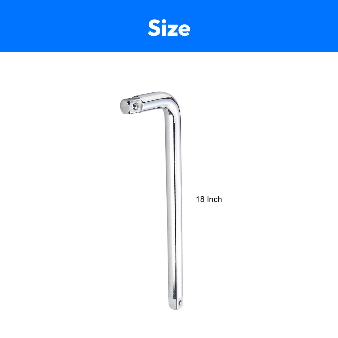 Hex L Socket Handle 18 Inch 1/2 Inch Sq Drive