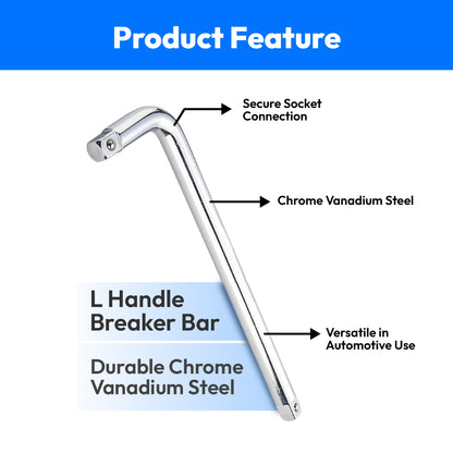 Hex L Socket Handle-12 Inch 1/2Inch DR.
