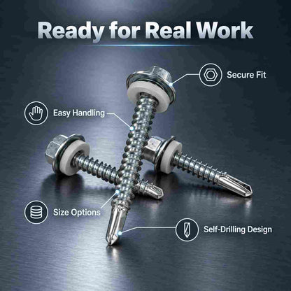 Hex Head Self drilling Tapping Screws Gotti Pech