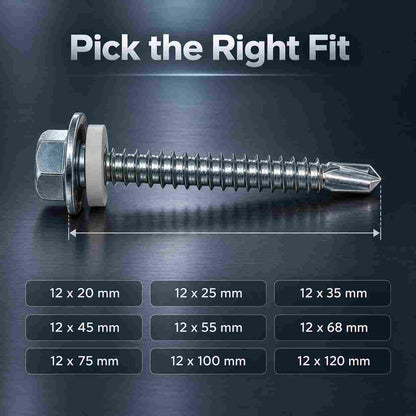 Hex Head Self drilling Tapping Screws Gotti Pech