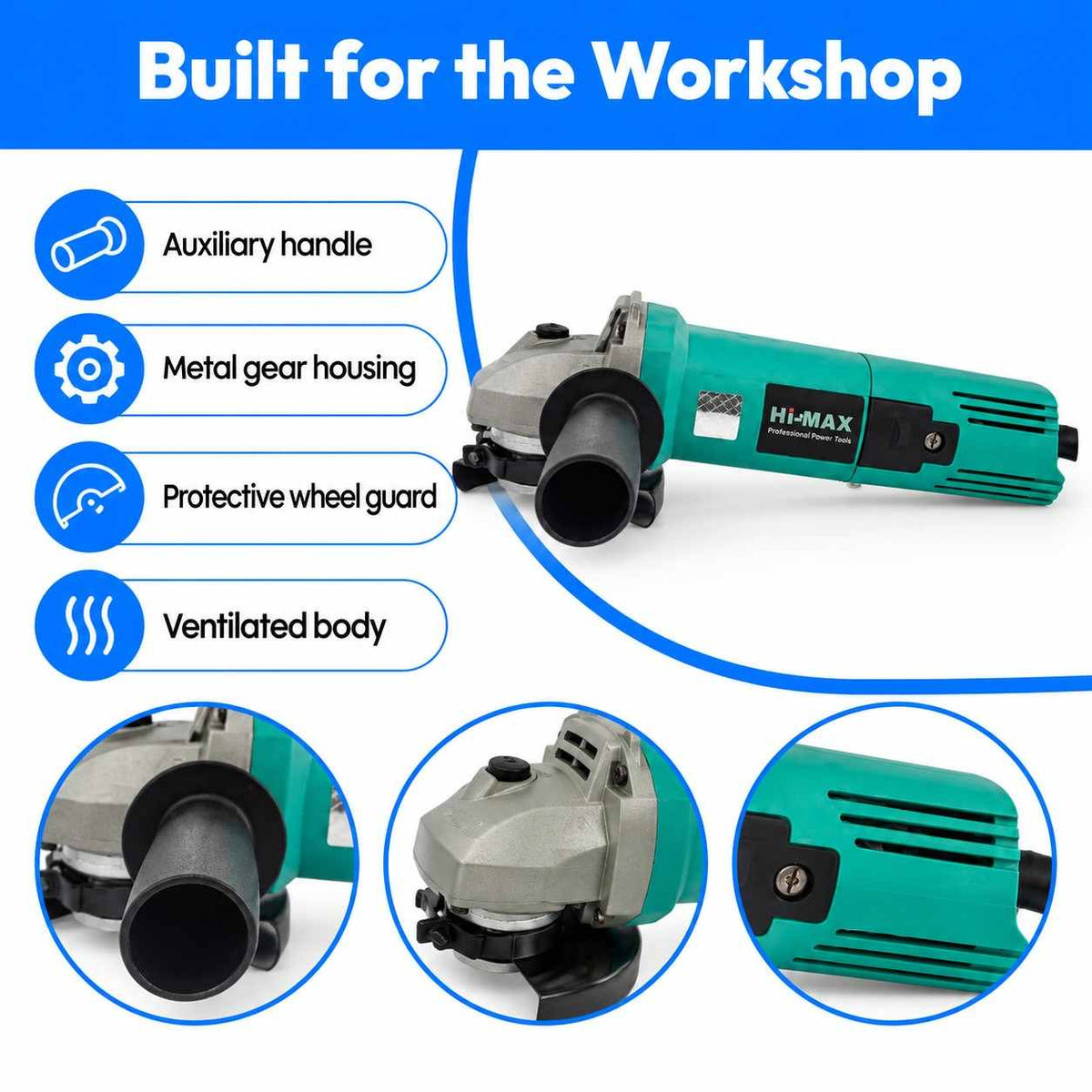 Hi-MAX Angle Grinder IC-022