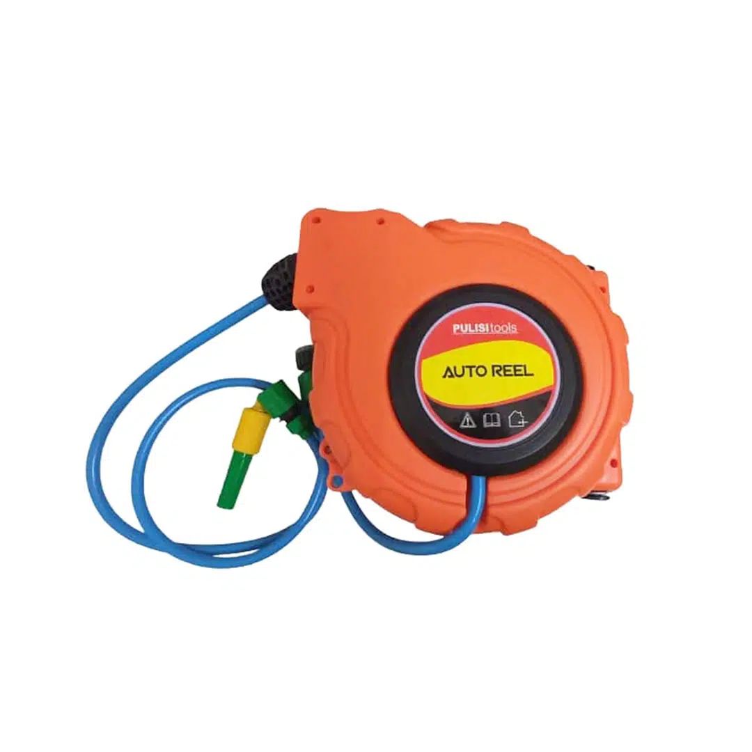 Wall Mounted Auto Retractable Garden Hose Pipe Reel-15Meter