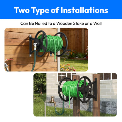 Heavy Duty Hose Reel Garden Appliances Hose Size-1/2"x1/2"