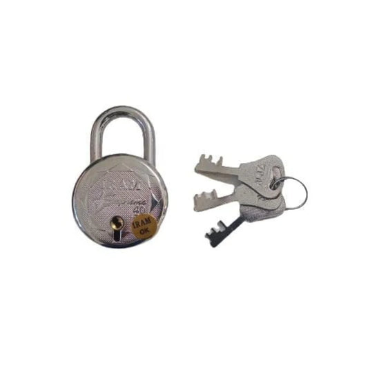 Iram Padlock Lock Hardened-3 Keys (Tala-Chabbi)