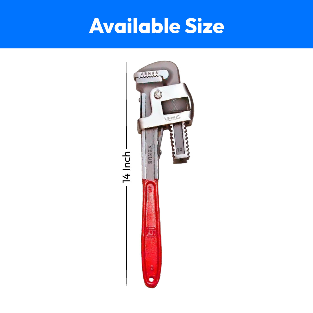 Venus Iron Pipe Wrench-14 inch