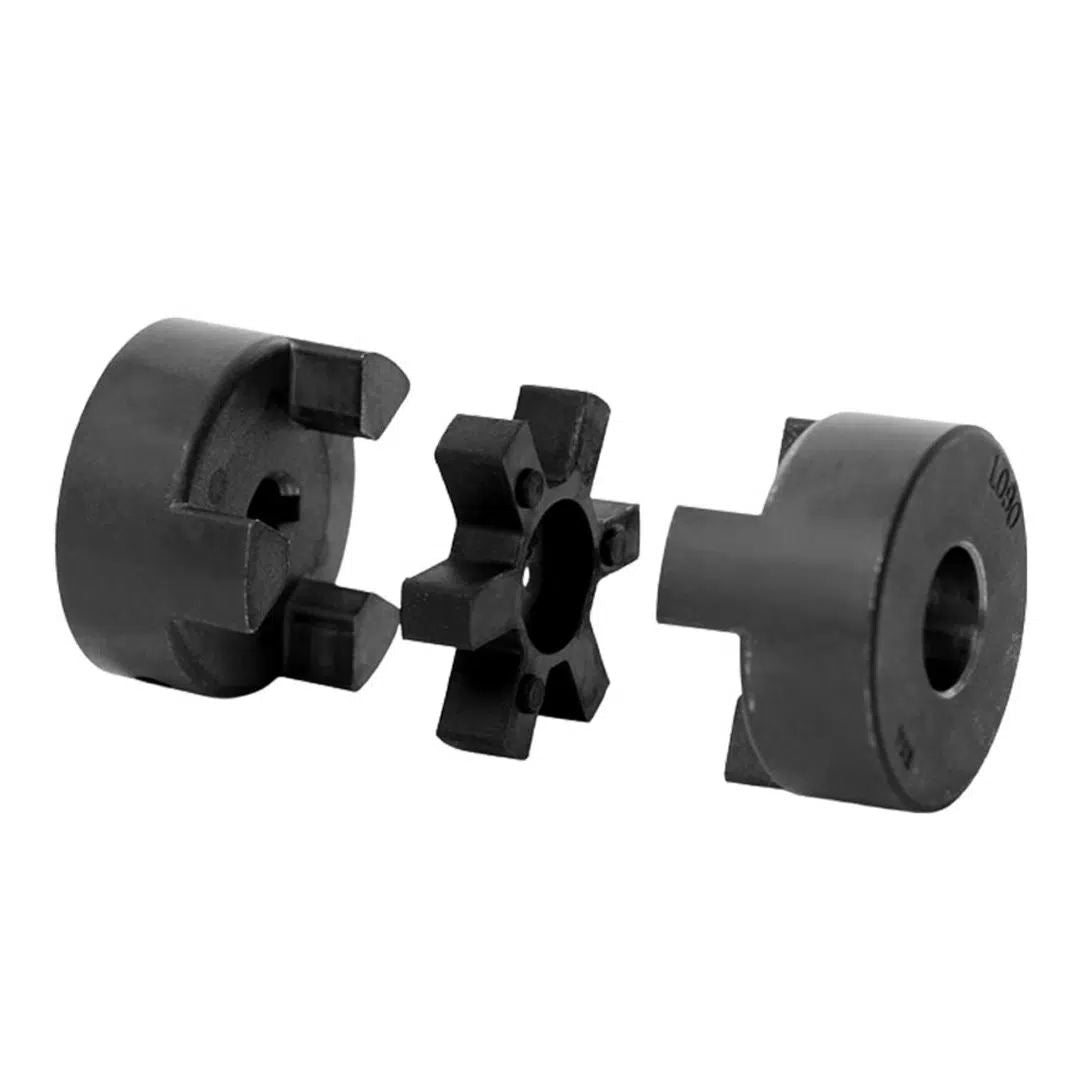 Jaw Coupling with Flexible Rubber Spider Coupler (RRL)