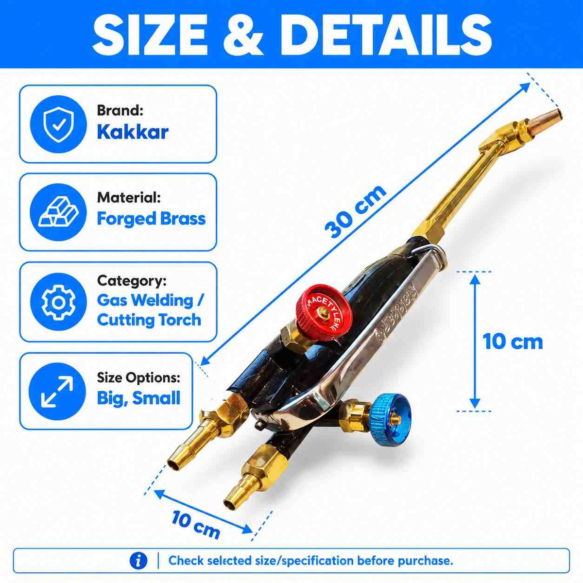 Kakkar's Gas Welding Set Gas Cutting Torch