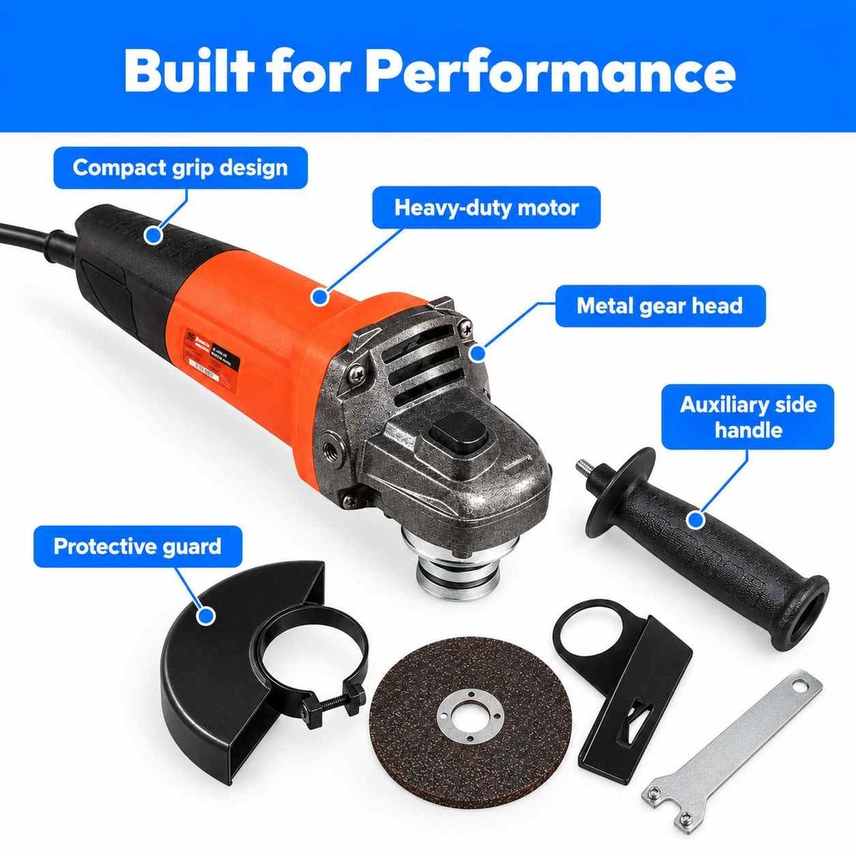 Khaitan Power KI AG4 HD 100MM Angle grinder