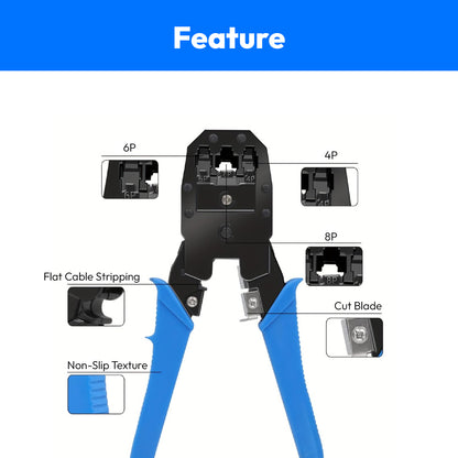 Cable Crimping Tool LAN Cutter RJ45/ RJ11