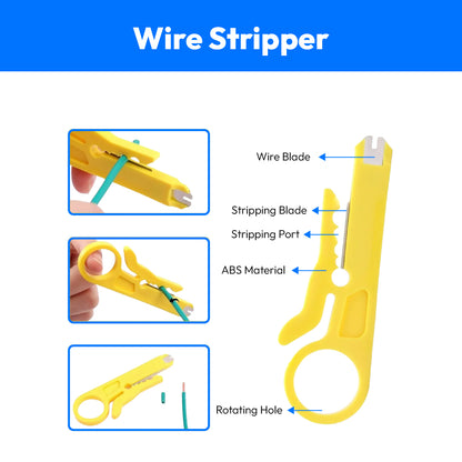 Cable Crimping Tool LAN Cutter RJ45/ RJ11