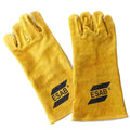 Leather Hand Gloves Yellow 13