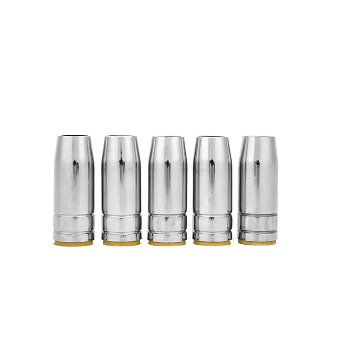 MIG/MAG Gas Nozzle for 25AK Welding Torch -Set of 5