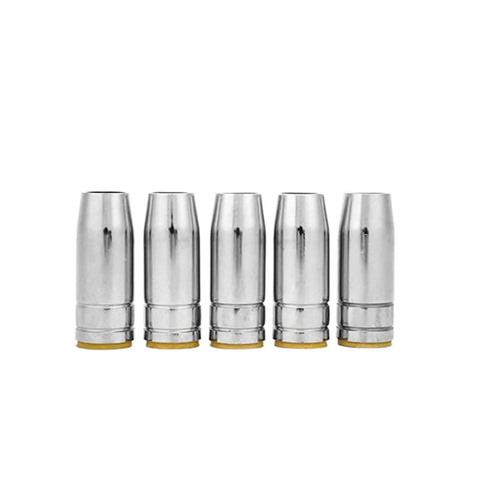 MIG/MAG Gas Nozzle for 25AK Welding Torch -Set of 5