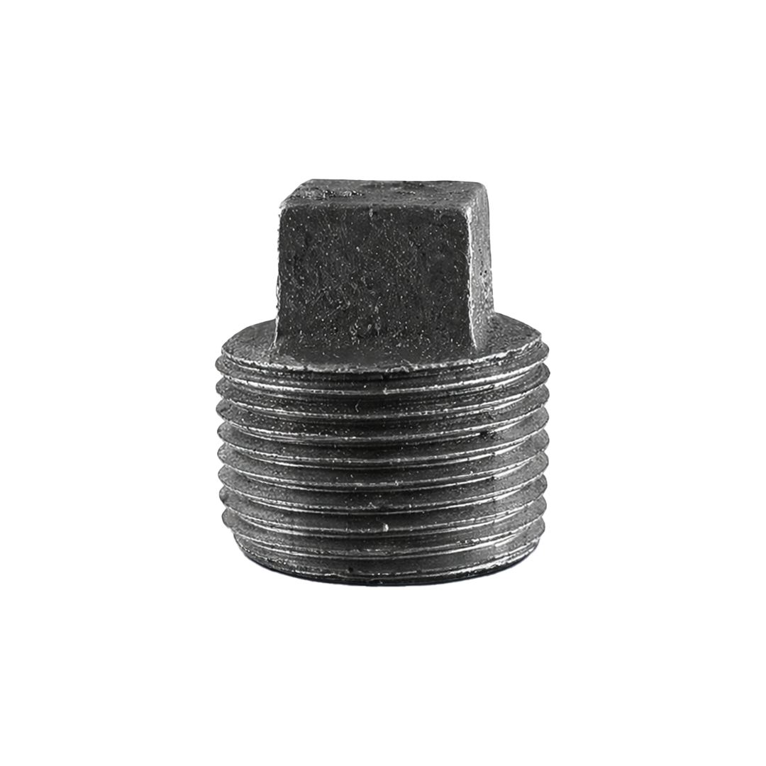 MS Male Plug Pipe Fitting Threaded BSP Pipe Fitting