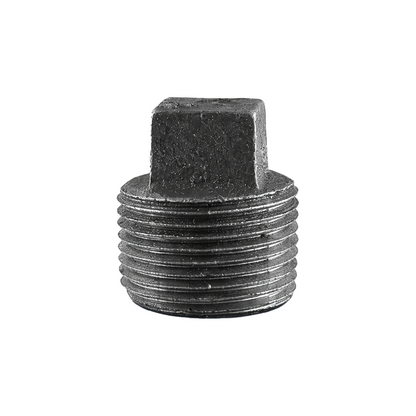 MS Male Plug Pipe Fitting Threaded BSP Pipe Fitting